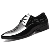 2019 Office Men Dress Shoes Men Formal Shoes Leather Luxury Fashion Groom Wedding Shoes Men Oxford Shoes Dress 38-48 Pointed Toe