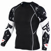 MMA Champion Compression Crossfit Workout Top