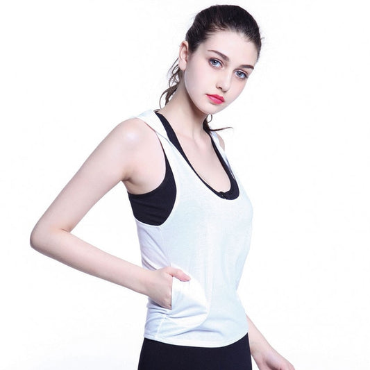 Gather Cross Back Sport Bra