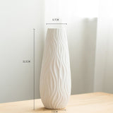 Floor-standing Ceramic European Creative Large Vase Inserted Dry Flowers Small Fresh Decorations Full of Stars Rich Bamboo