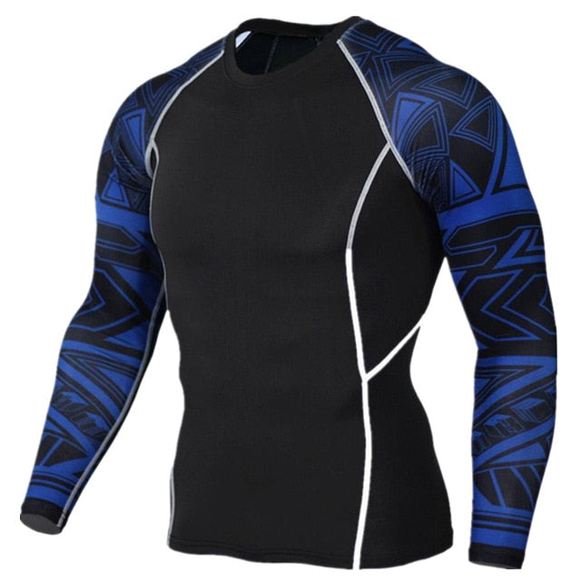 MMA Champion Compression Crossfit Workout Top