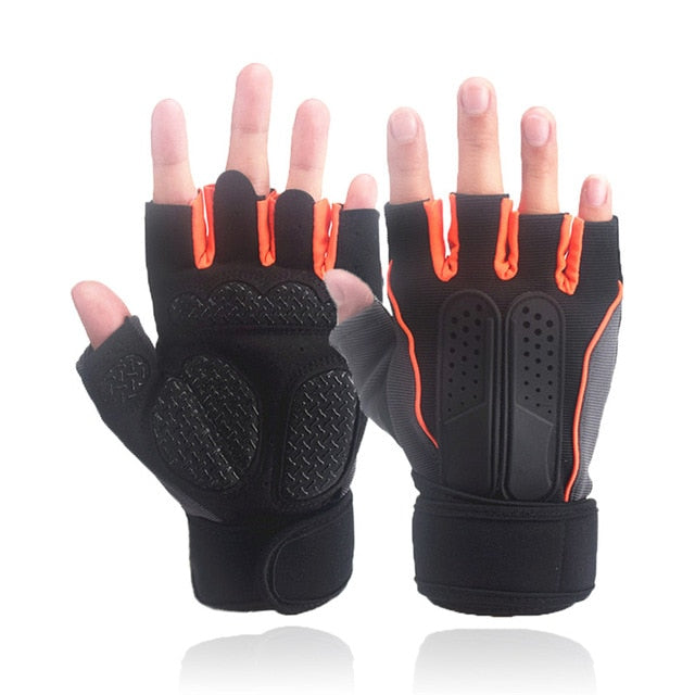 Slip Resistance Tactical Weightlifting Gloves