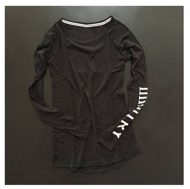 Fitness Breathable Sportswear Women T Shirt Sport Suit Yoga Top Quick-Dry Running Shirt Gym Clothes Sport Shirt Jacket  P189