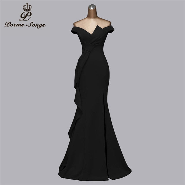 Beautiful new candy color evening dresses gree dress prom dresses mermaid vestidos de fiesta de noche women dress elegant