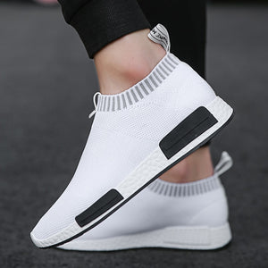 Men's Breathable Running Shoes 47 Casual Fashion Outdoor Mens Sports Shoes 46 Light Socks Large Size Men's Jogging Sneakers