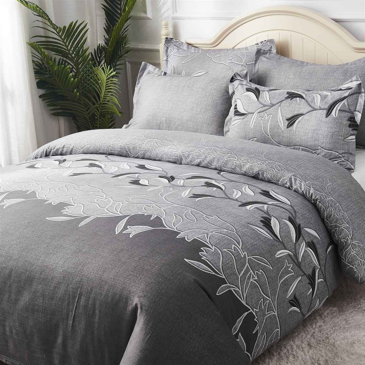 3D Flowers Duvet Cover Sets Queen King Comforter Bedding Sets With Pillowcase