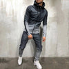 2 Pieces Sweatsuit Man Clothes Men's set Casual Hooded Sports Wear Zipper Tracksuit Training Hoodies Jacket Pants Track Suits 3d