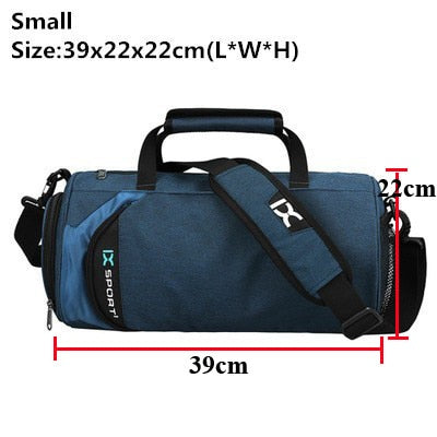 XC Gym Bag Multifunction Men's Gym Sports Bag Women Fitness Sport Bag Backpack with Shoe Compartment for Travel Yoga Training