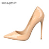 Size 34-45 Top Quality Classical Design Thin High Heels Women Pumps Customized Color Fashion Dress Party Shoes