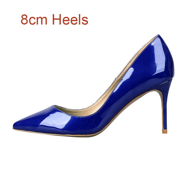 Size 34-45 Top Quality Classical Design Thin High Heels Women Pumps Customized Color Fashion Dress Party Shoes