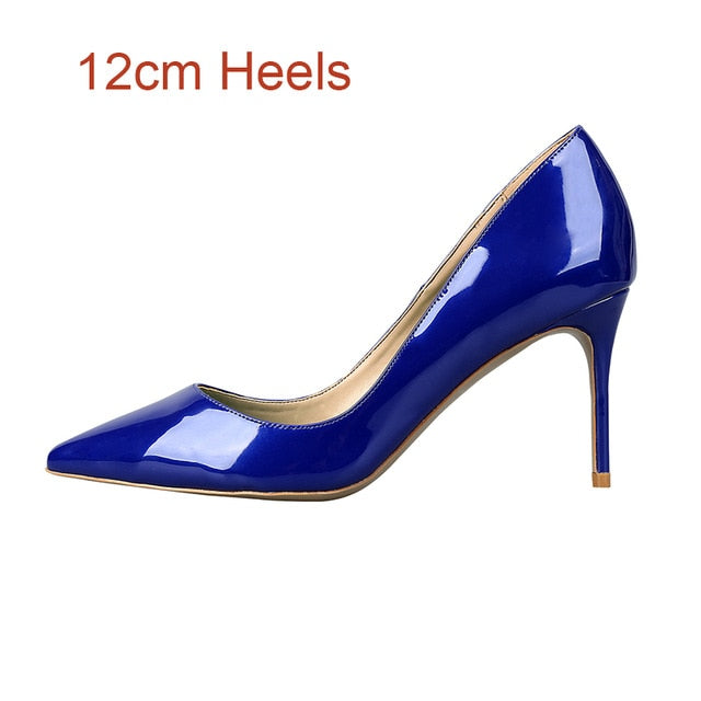 Size 34-45 Top Quality Classical Design Thin High Heels Women Pumps Customized Color Fashion Dress Party Shoes