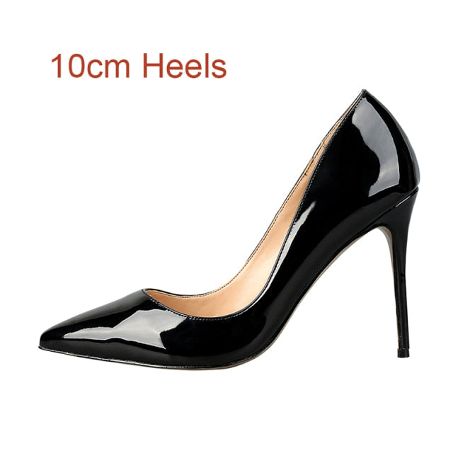 Size 34-45 Top Quality Classical Design Thin High Heels Women Pumps Customized Color Fashion Dress Party Shoes