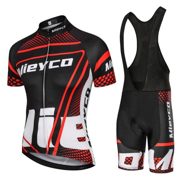 Mieyco Cycling Jersey Man MTB Race Cycling Clothing Set Mountain Bike Maillot Summer Ropa Ciclismo Cycling Clothes Bicycle Wear