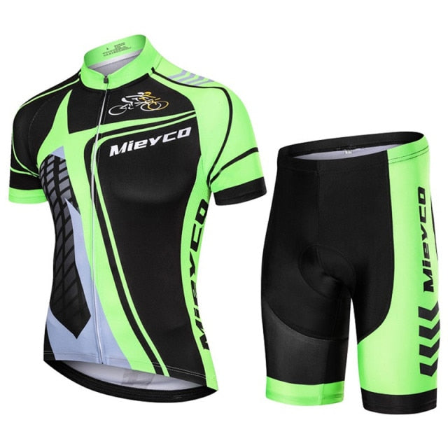 Mieyco Cycling Jersey Man MTB Race Cycling Clothing Set Mountain Bike Maillot Summer Ropa Ciclismo Cycling Clothes Bicycle Wear