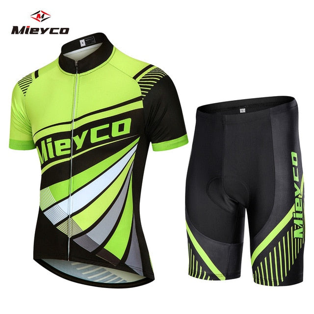 Mieyco Cycling Jersey Man MTB Race Cycling Clothing Set Mountain Bike Maillot Summer Ropa Ciclismo Cycling Clothes Bicycle Wear