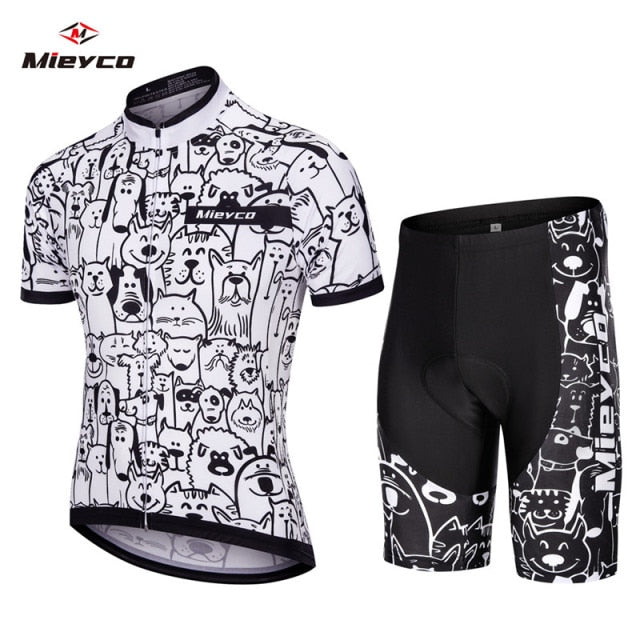 Mieyco Cycling Jersey Man MTB Race Cycling Clothing Set Mountain Bike Maillot Summer Ropa Ciclismo Cycling Clothes Bicycle Wear