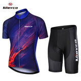 Mieyco Cycling Jersey Man MTB Race Cycling Clothing Set Mountain Bike Maillot Summer Ropa Ciclismo Cycling Clothes Bicycle Wear