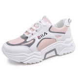 Women Running Shoes Platform Non-slip Women Sports Shoes High Quality Comfortable Trend Sneakers White Shoes Zapatos De Mujer