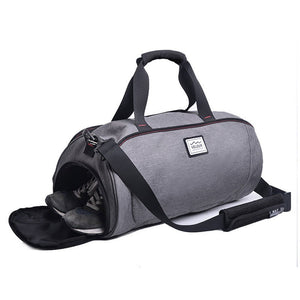 Casual Gym Bag with Shoes Storage