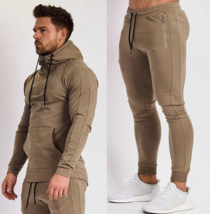 Autumn Winter Men Sport Suit Hoodies Sweatshirt sweatpant Casual Jogger Running Athletic Outfit Clothes Sports Wear Sweatsuit