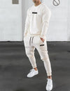 Mens Tracksuits New Fashion Cotton Casual Hoodie Fitness Set Autumn Male Sweatshirt Clothes For Gym Men