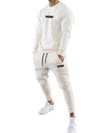 Mens Tracksuits New Fashion Cotton Casual Hoodie Fitness Set Autumn Male Sweatshirt Clothes For Gym Men