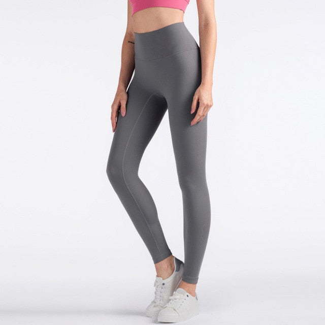 Vnazvnasi 2020 Hot Sale Fitness Female Full Length Leggings 19 Colors Running Pants Comfortable And Formfitting Yoga Pants