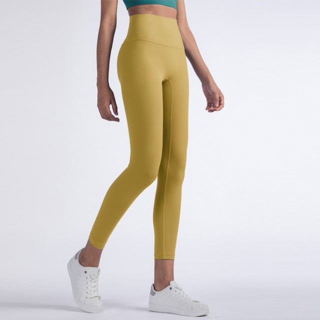 Vnazvnasi 2020 Hot Sale Fitness Female Full Length Leggings 19 Colors Running Pants Comfortable And Formfitting Yoga Pants