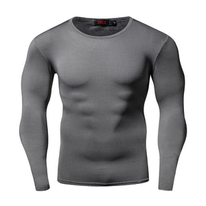 Solid Color Compression Crossfit Workout Top