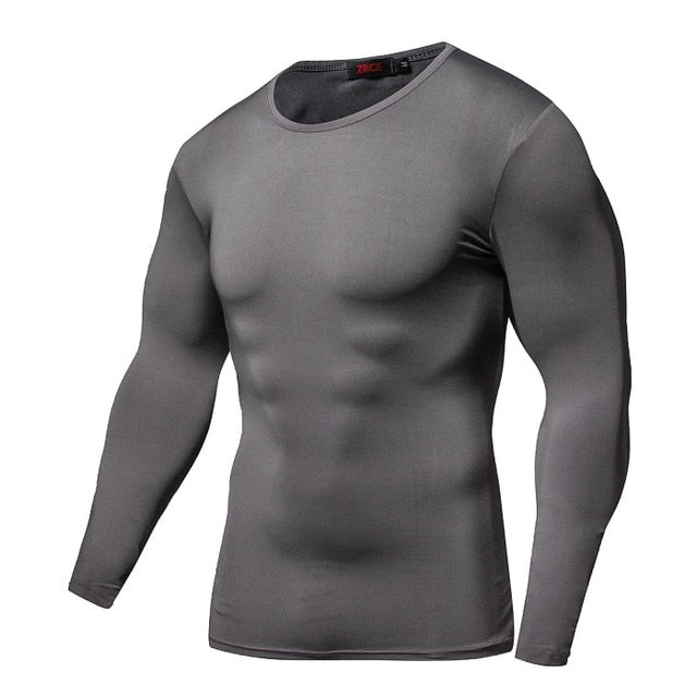 Solid Color Compression Crossfit Workout Top