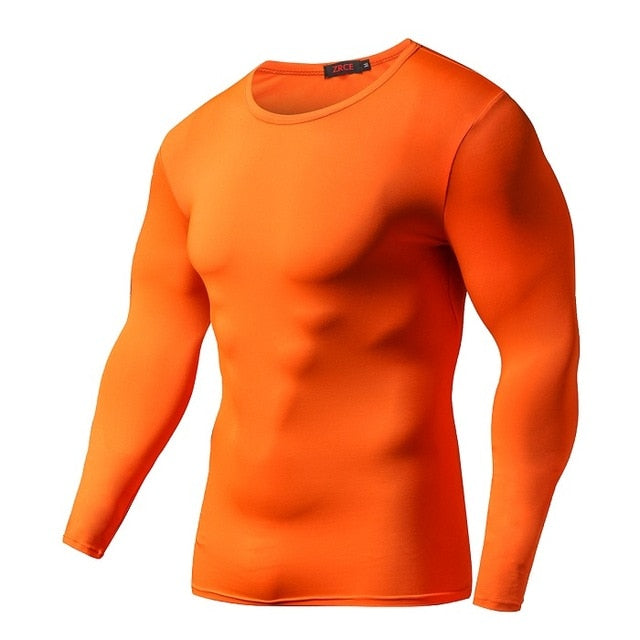 Solid Color Compression Crossfit Workout Top