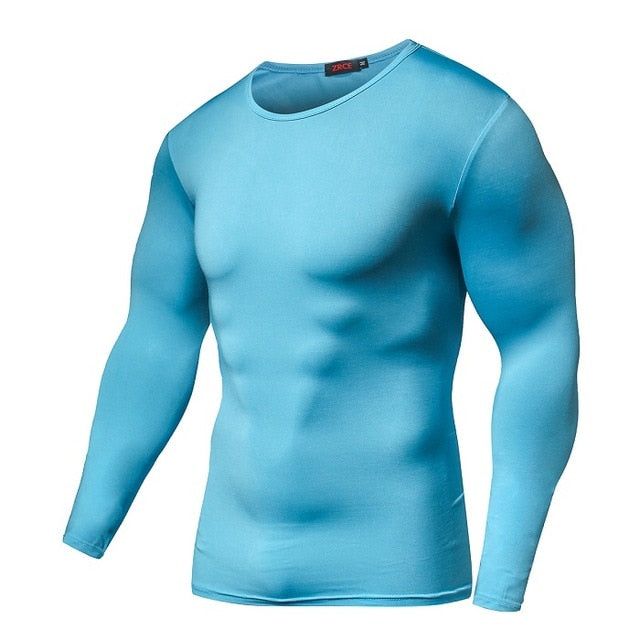 Solid Color Compression Crossfit Workout Top