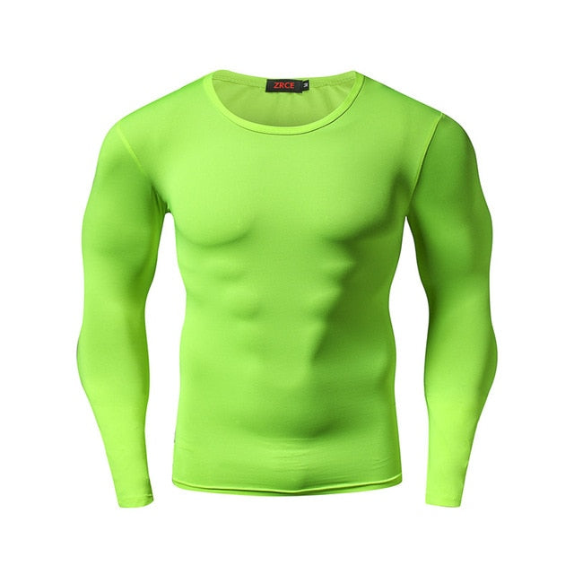 Solid Color Compression Crossfit Workout Top