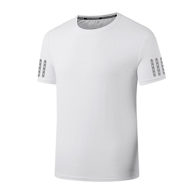 T-shirt men 6XL 7XL 8XL mens t-shirt Summer new men tshirts printing stretch Fitness T-shirt mens casual Quick dry t shirts 9116