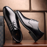 2020 Man Cow Leather Shoes Rubber Sole EXTRA Size 47 Man Office Business Dress Leather Flats Man Split Leather Wedding Shoes
