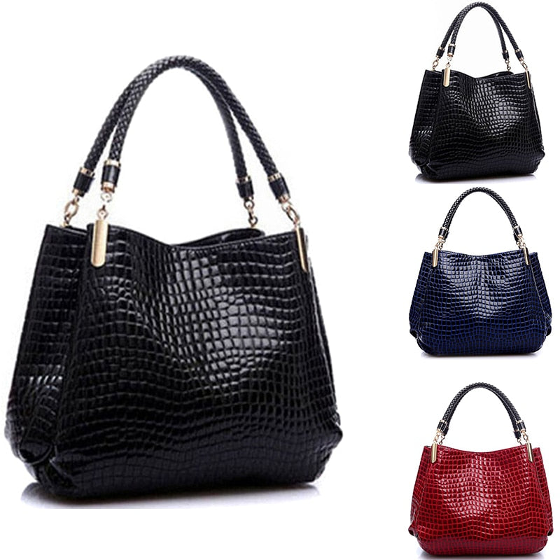 Famous Designer Brand Bags Women Leather Handbags 2021 Luxury Ladies Hand Bags Purse Fashion Shoulder Bags Bolsa Sac Crocodile