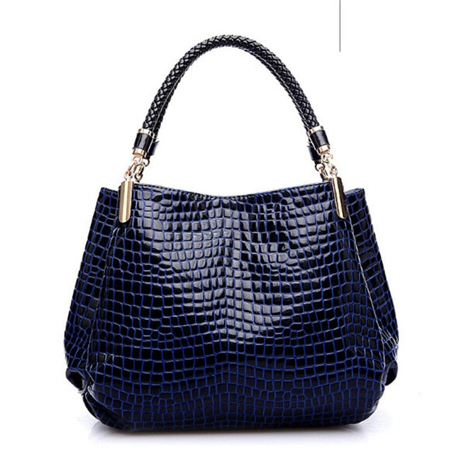 Famous Designer Brand Bags Women Leather Handbags 2021 Luxury Ladies Hand Bags Purse Fashion Shoulder Bags Bolsa Sac Crocodile