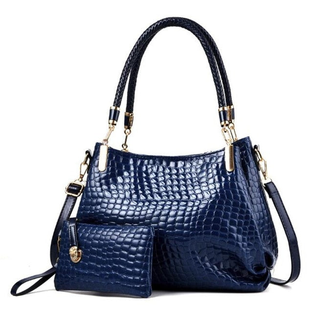 Famous Designer Brand Bags Women Leather Handbags 2021 Luxury Ladies Hand Bags Purse Fashion Shoulder Bags Bolsa Sac Crocodile