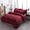 3D Flowers Duvet Cover Sets Queen King Comforter Bedding Sets With Pillowcase