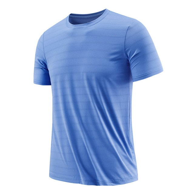 T-shirt men 6XL 7XL 8XL mens t-shirt Summer new men tshirts printing stretch Fitness T-shirt mens casual Quick dry t shirts 9116