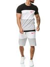 2 Pcs/Set Men's Tracksuit Gym Fitness Badminton Sports Suit Clothes Running Jogging Sport Wear Exercise Workout Set Sportswear