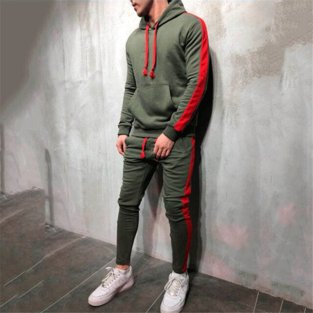 Quick Drying Breathable Training Sport Suits Men Sportswear Tracksuits Jogger Thermal Fitness Running Set Football Gym Clothes