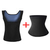 YBFDO Shapewear Suits for Women Sweat Sauna Pants Weight Loss Waist Trainer Corset Vest Gym Fitness Workout Tops Slimming Belt