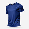 2 Pcs/Sets Men's Sportswear Short Sleeve T-Shirt Athletic Wear Compression Suit Gym Elastic Tracksuit Ropa Deportiva Running Set