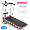 Treadmill Home Small Folding Style Fitness Equipment Mini Lengthened Stepper Three-in-one Multi-function Manual Adjustment