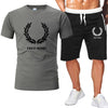 Pants Men Sweatpants+men running t-shirts men sets jogging Sportswear men Pants Gym Fitness Sportswear Tracksuit Training Pants