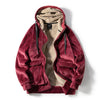 Newest Warm Tracksuits Winter Men Set Velvet Thick Two Pieces Set Winter Fleece Mens Track Suit Jacket+Pants Big Size 8XL