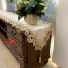 Europe Embroidered Coffee Table flag Table Runner Home Fabric TV Cabinet Tablecloth Dust Cover Lace Table cloth Bed Runner