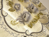 High-grade European Hollow Embroidery Semi-shading Curtains for Living Dining Room Bedroom.