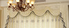 High-grade European Hollow Embroidery Semi-shading Curtains for Living Dining Room Bedroom.